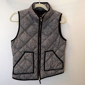 J. Crew Herringbone Vest